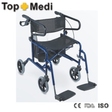 Top Sale Kombination aus Rollstuhl- und Rollator-Design für Ältere